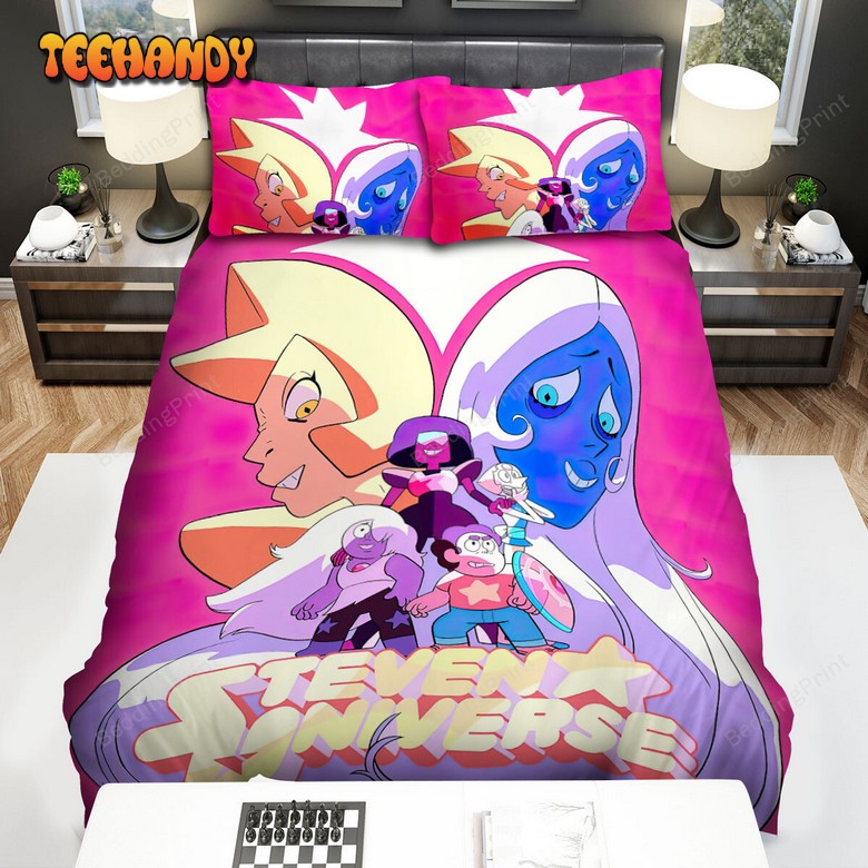 Steven Universe Movie Poster Art Bed Sheets Duvet Cover Bedding Sets