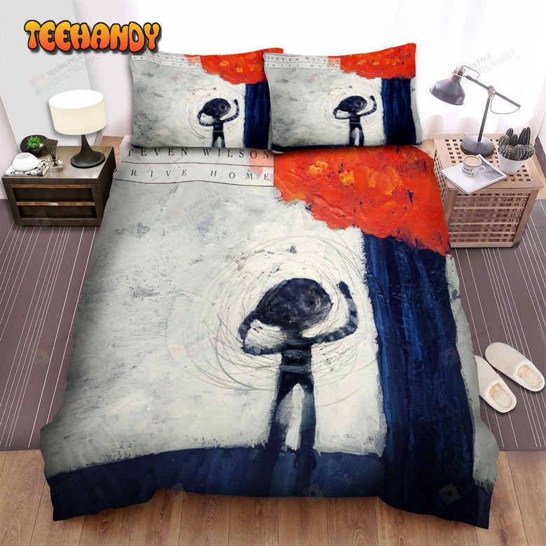 Steven Wilson Drive Home Album Cover Spread Comforter Bedding Sets Ver 1