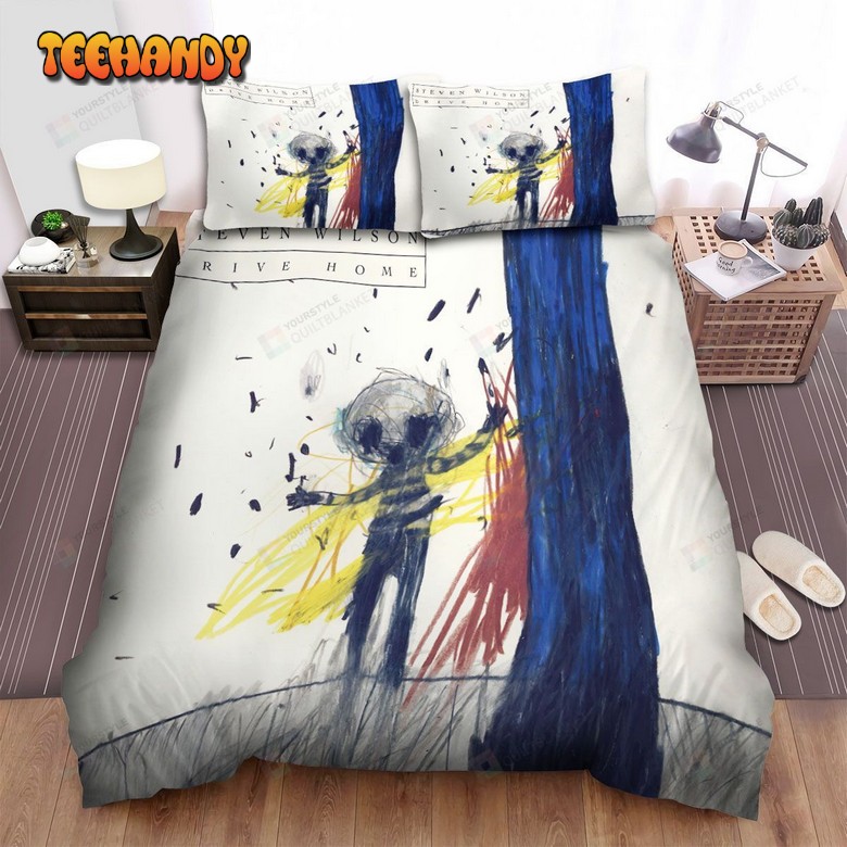 Steven Wilson Drive Home Album Cover Spread Comforter Bedding Sets Ver 2