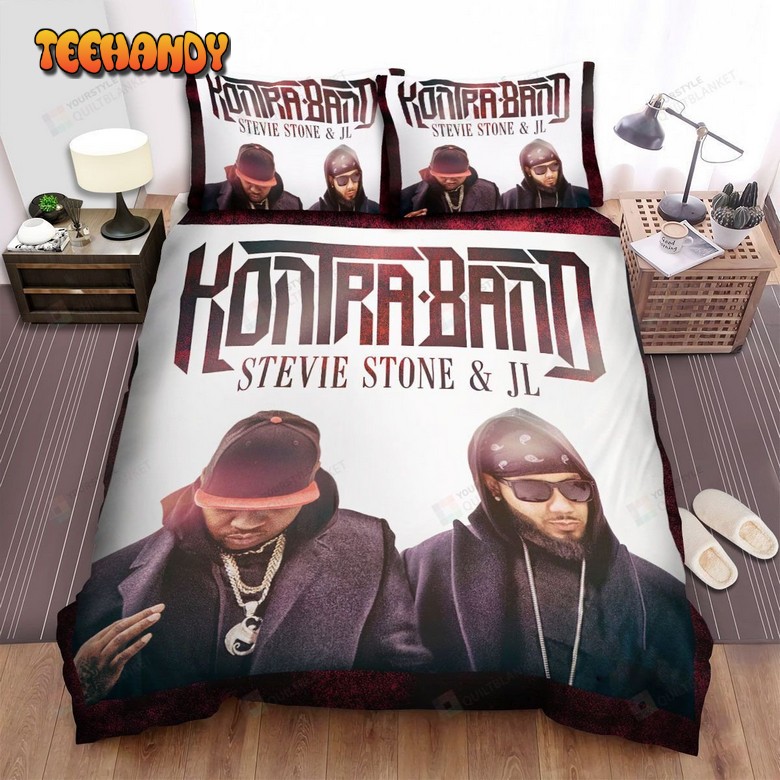 Stevie Stone Music Poster Photo Spread Comforter Duvet Cover Bedding Sets