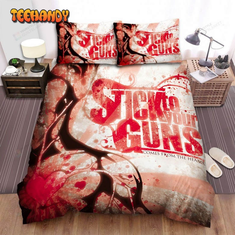 Stick To Your Guns Band Comes From The Heart Album Cover Bedding Sets