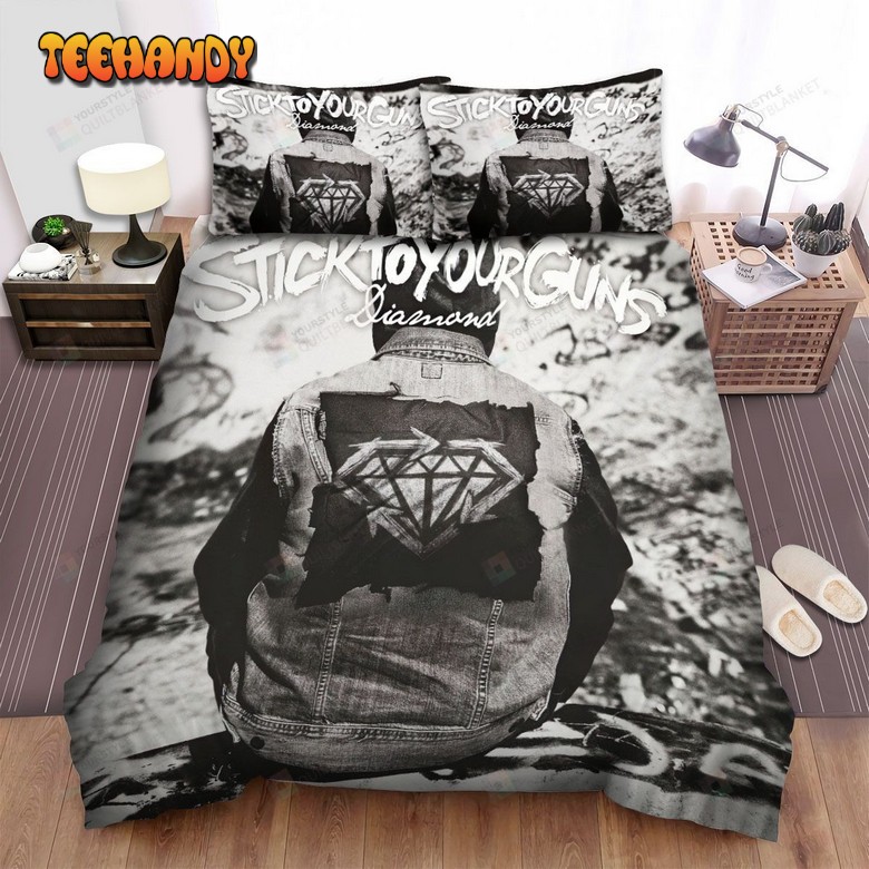 Stick To Your Guns Band Diamond Album Cover Spread Comforter Bedding Sets