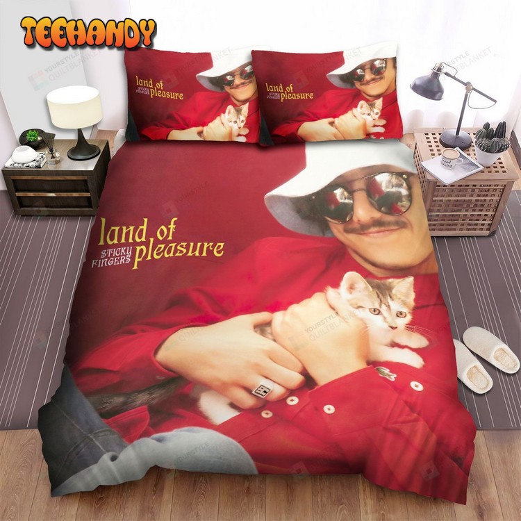 Sticky Fingers Music Land Of Pleasure Album Spread Comforter Bedding Sets