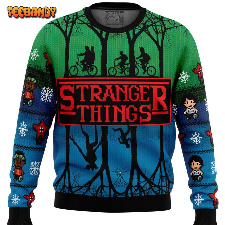 Stranger Things Ugly Christmas Sweater