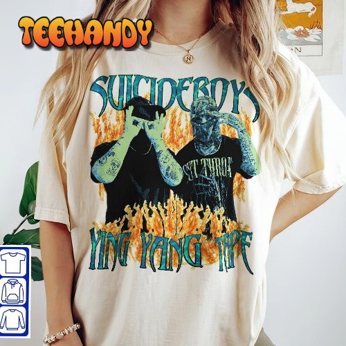 Suicideboys Music Shirt, 90S Vintage Ying Yang tape Suicideboys Tour 2023 Shirt