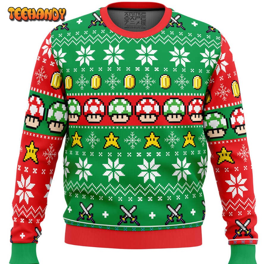 Super Mario Ugly Christmas Sweater