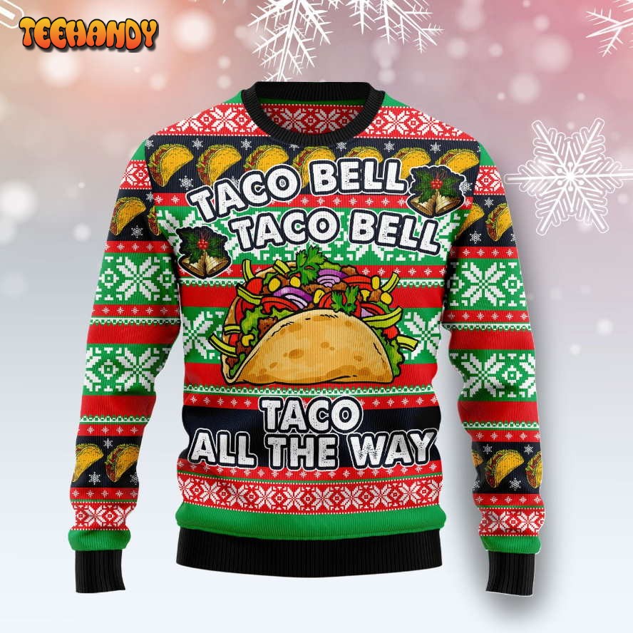 Taco Bell TY299 Ugly Christmas Sweater