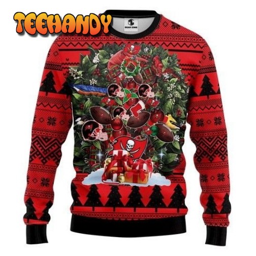 Tampa Bay Buccaneers Tree Christmas For Fans Ugly Christmas Sweater