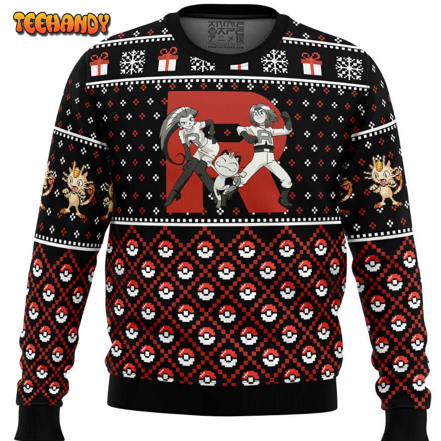 Team Rocket Ugly Christmas Sweater