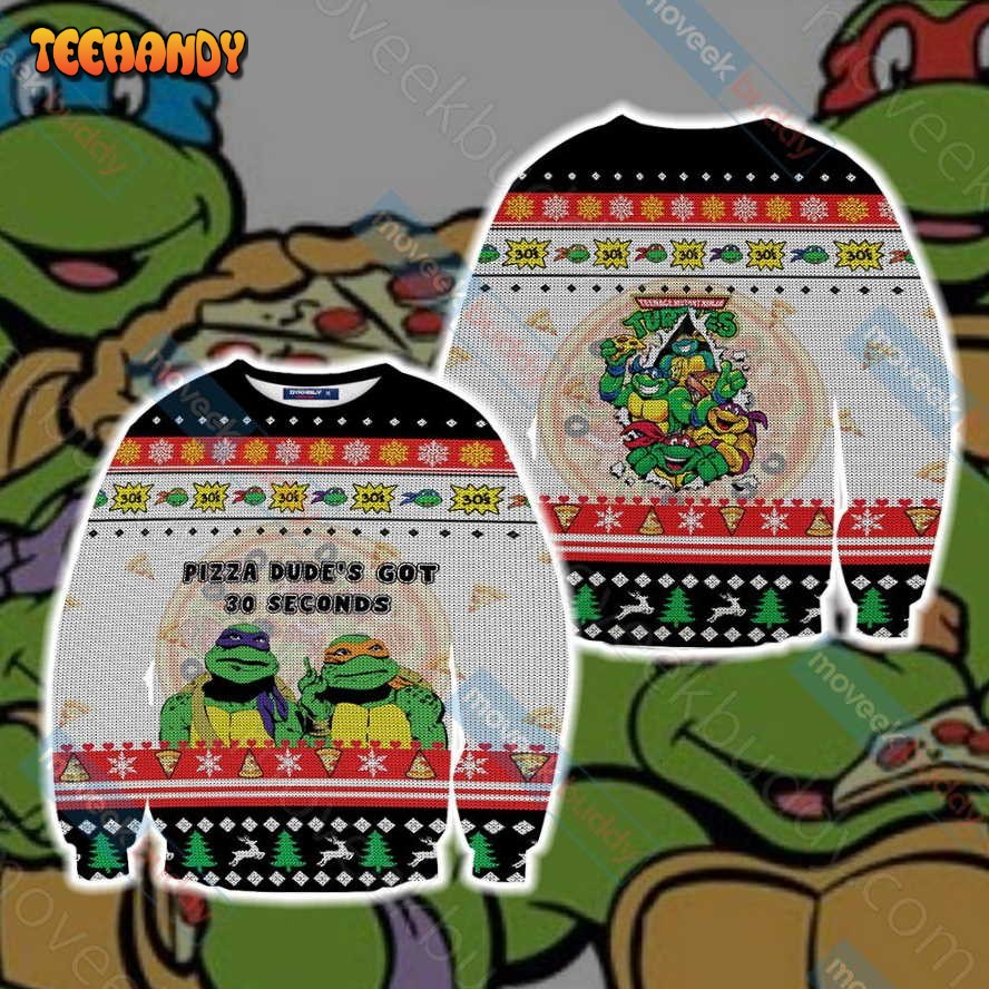 Teenage Mutant Ninja Turtles For Unisex Ugly Christmas Sweater