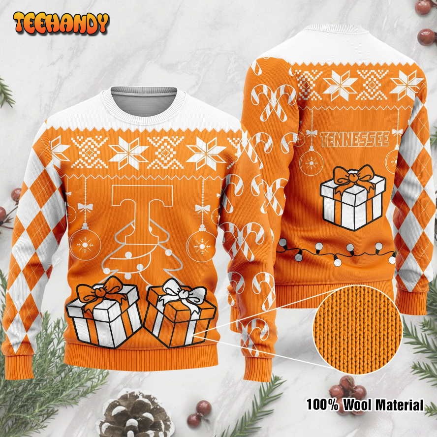 Tennessee Volunteers Funny Ugly Christmas Sweater, Ugly Sweater