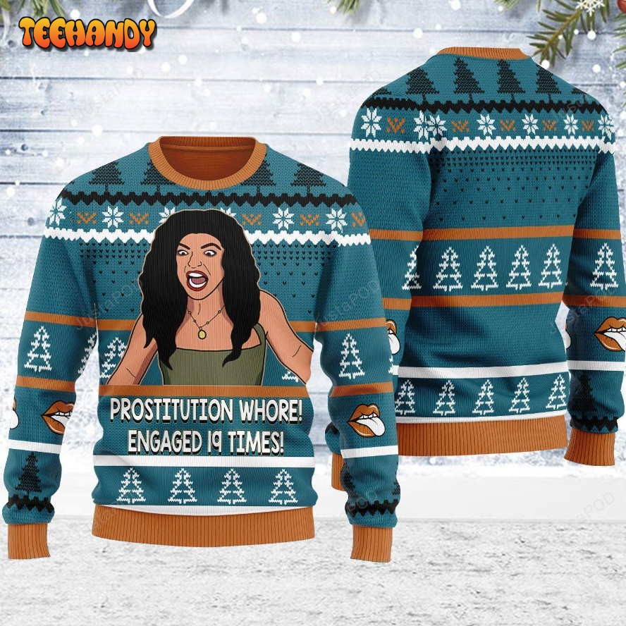 Teresa Giudice Real Housewives of New Jersey Ugly Christmas Sweater