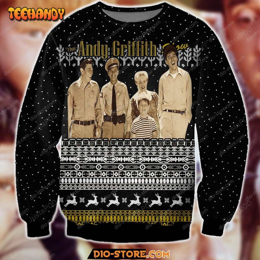 The Andy Griffith Show Ugly Christmas Sweater, All Over Print Sweatshirt