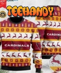 The Arizona Cardinals Ugly Christmas Sweater, All Over Print Sweatshirt