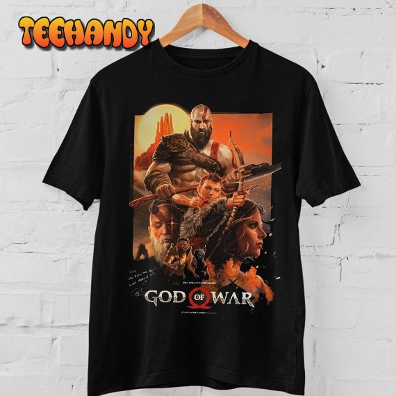 The Art of God of War Ragnarok Poster Vinatge Shirt, Sweatshirt, Hoodie