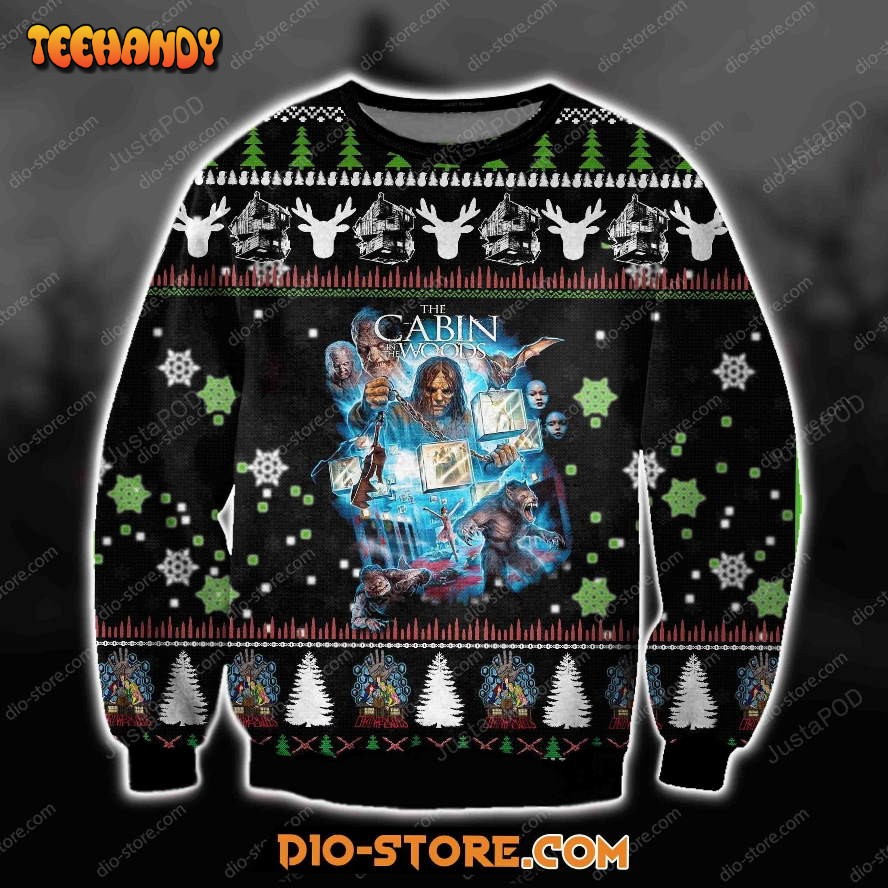 The Cabin In The Wood Film Ugly Sweater, Ugly Sweater, Christmas Sweaters