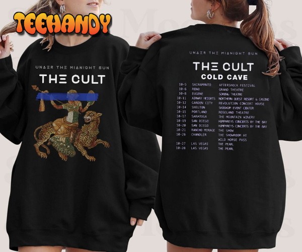 The Cult West Coast Fall Under The Midnight Tour 2023 T-Shirt