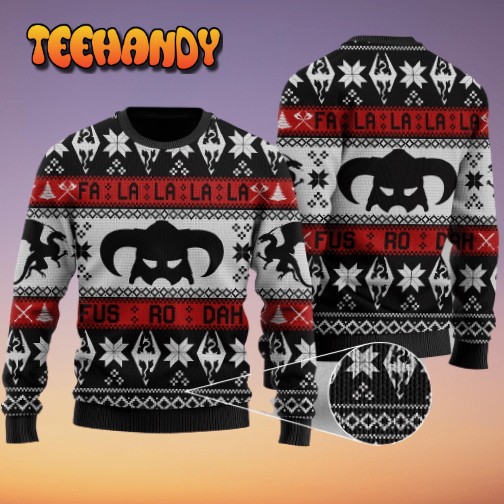 The Elder Scrolls Ugly Sweater, Ugly Sweater, Christmas Sweaters