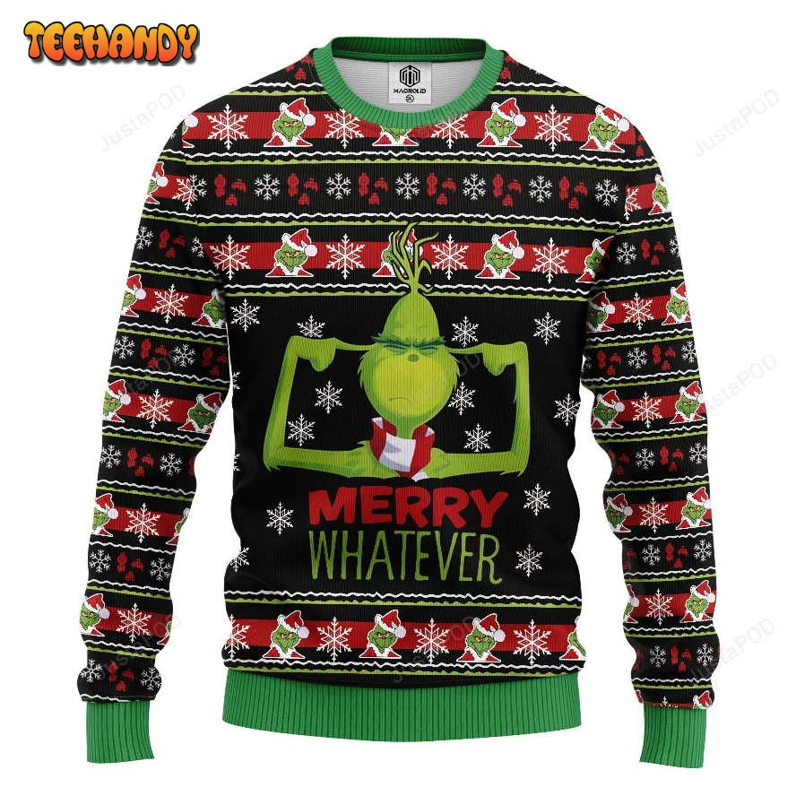 The Grinch Ugly Christmas Sweater, Ugly Sweater, Christmas Sweaters