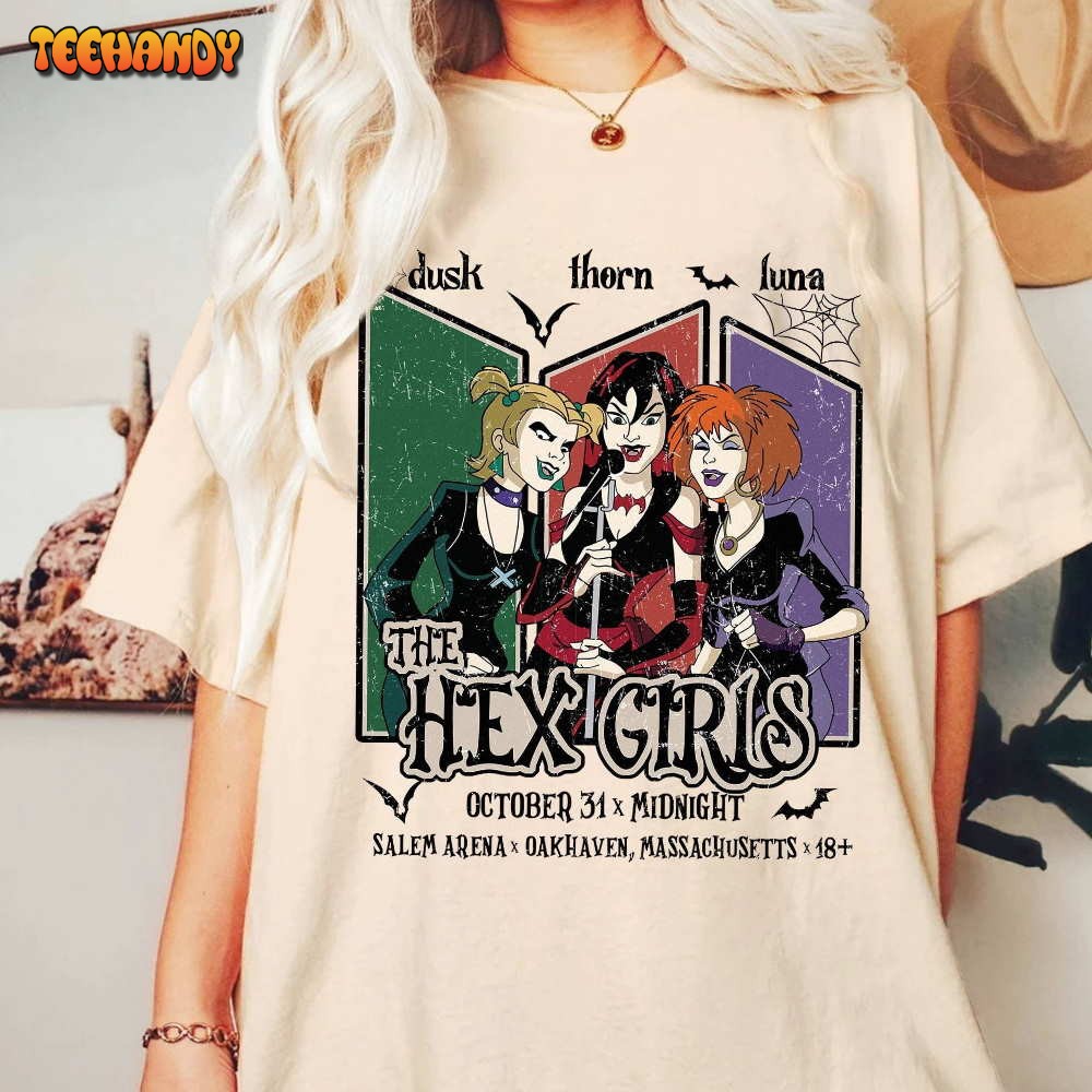 The Hex Girls Rock Band Music T-Shirt, Hex Girls 2023 Tour Shirt