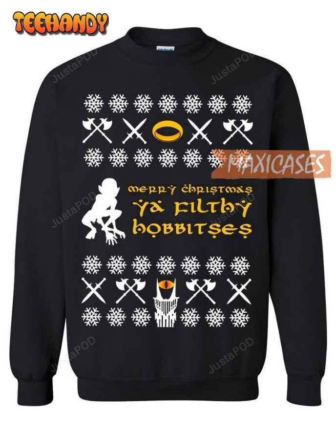 The Hobbit Ugly Christmas Sweater, Ugly Sweater, Christmas Sweaters