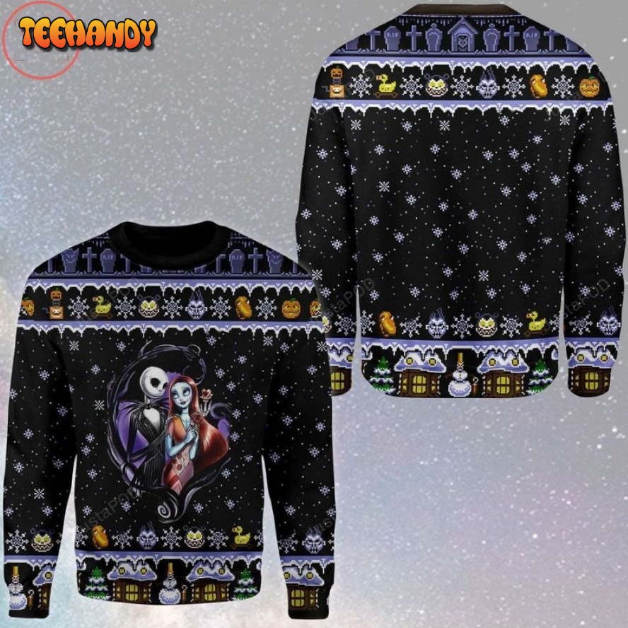 The Nightmare Before Christmas Ugly Christmas Sweater, Ugly Sweater