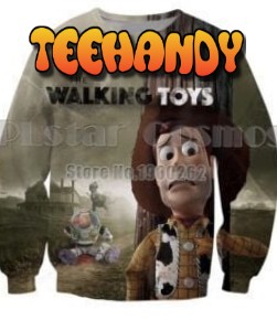 The Walking Toy Story Sheriff Woody Cartoon Ugly Sweatshirt, Ugly Sweater