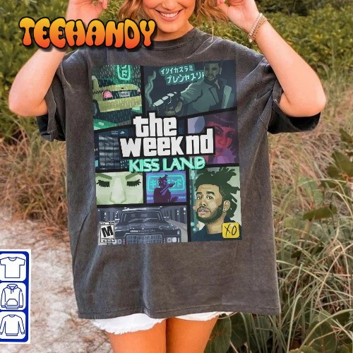 The Weeknd Kissland Tee the Weeknd Concept, Albums Concert Shirt