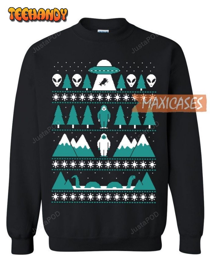 The X-Files I Want to Believe Ugly Christmas Sweater, Ugly Sweater