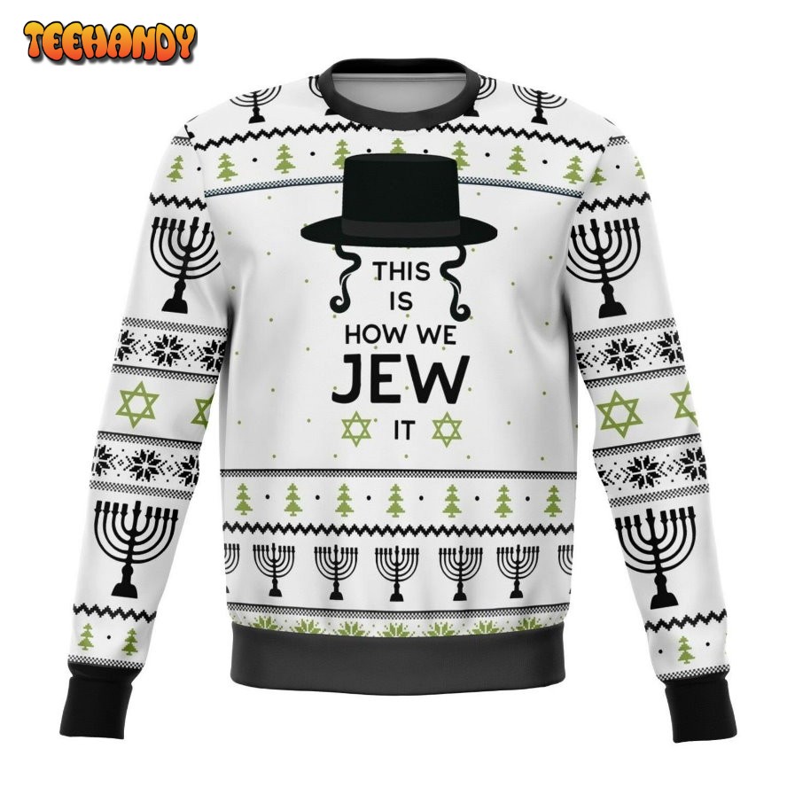 This Is How Jew It Ugly Christmas Sweater, Ugly Sweater, Christmas Sweaters