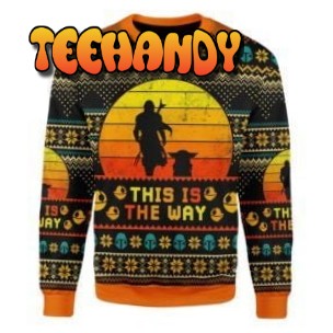 This Is The Way Ninja Turtles For Unisex Ugly Christmas Sweater, Ugly Sweater