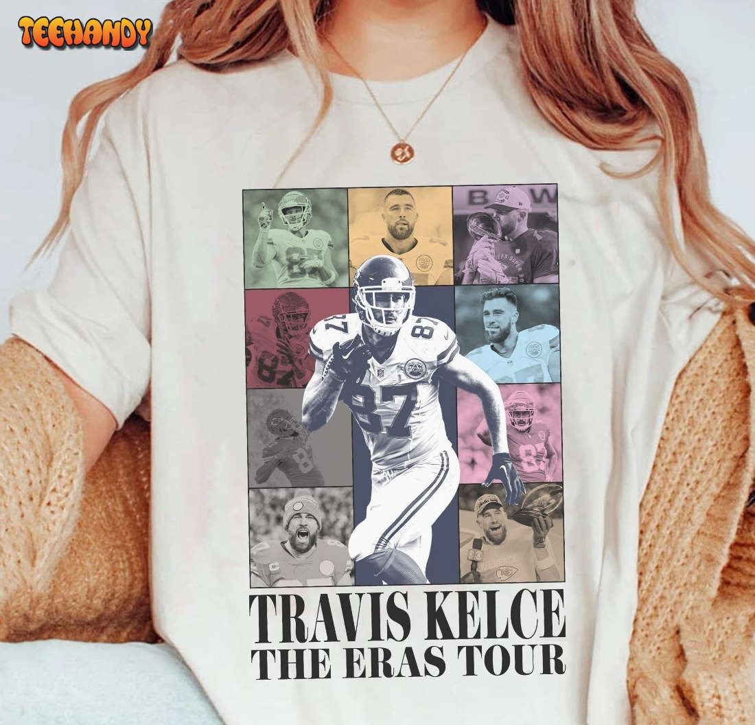 Travis Kelce The Eras Tour Shirt, Vintage Travis Kelce T-Shirt