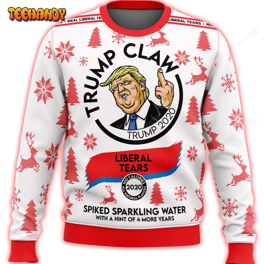 Trump Claw Premium Ugly Sweater, Ugly Sweater, Christmas Sweaters