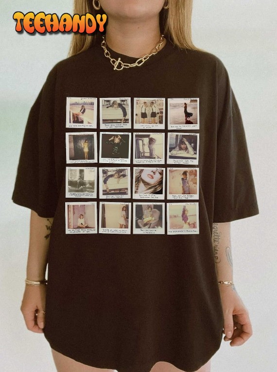 TS 1989 Polaroids Lyrics Deluxe Version Taylor Swiftie Merch Sweatshirt