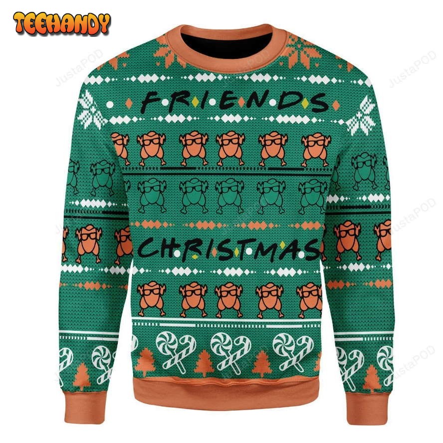 Turkey Christmas Ugly Christmas Sweater, All Over Print Sweatshirt