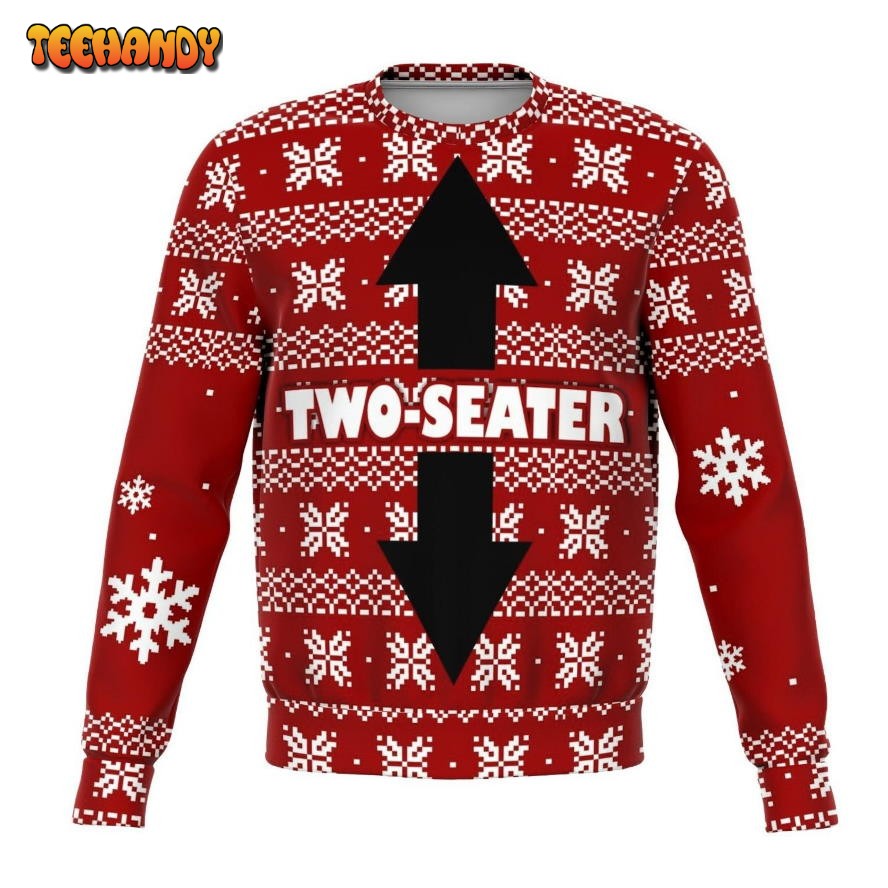 Two Seater Ugly Christmas Sweater, Ugly Sweater, Christmas Sweaters