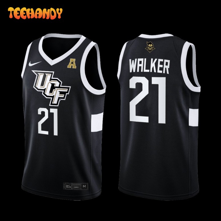 UCF Knights C.J. Walker 2022-23 Black Away Jersey