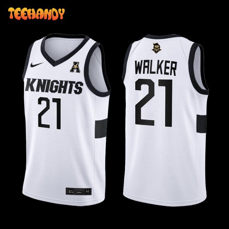 UCF Knights C.J. Walker White College Basketball Home Jersey