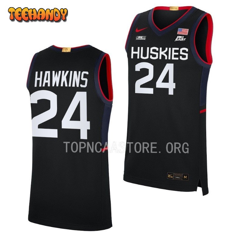 UConn Huskies Jordan Hawkins Black Limited College Basketball Jersey