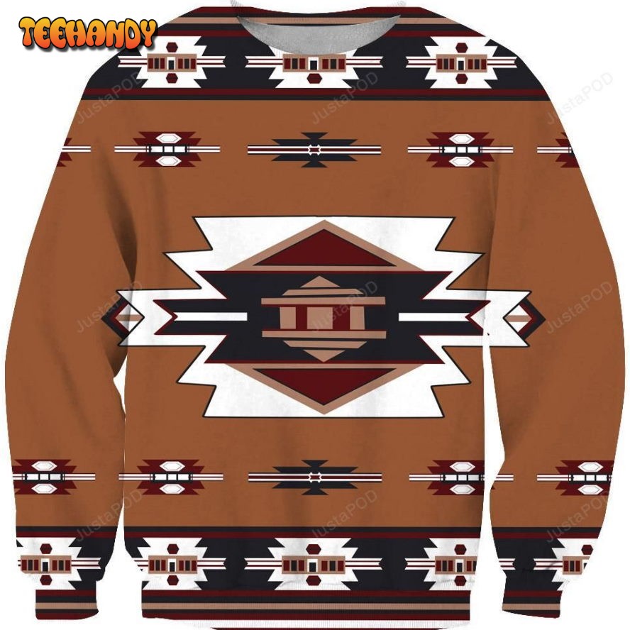 United Tribes Ugly Christmas Sweater, All Over Print Sweatshirt, Ugly Sweater