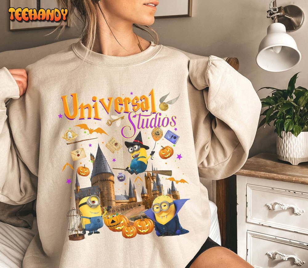 Universal Studios Halloween Shirt  Universal Studios Pumpkin Sweashirt