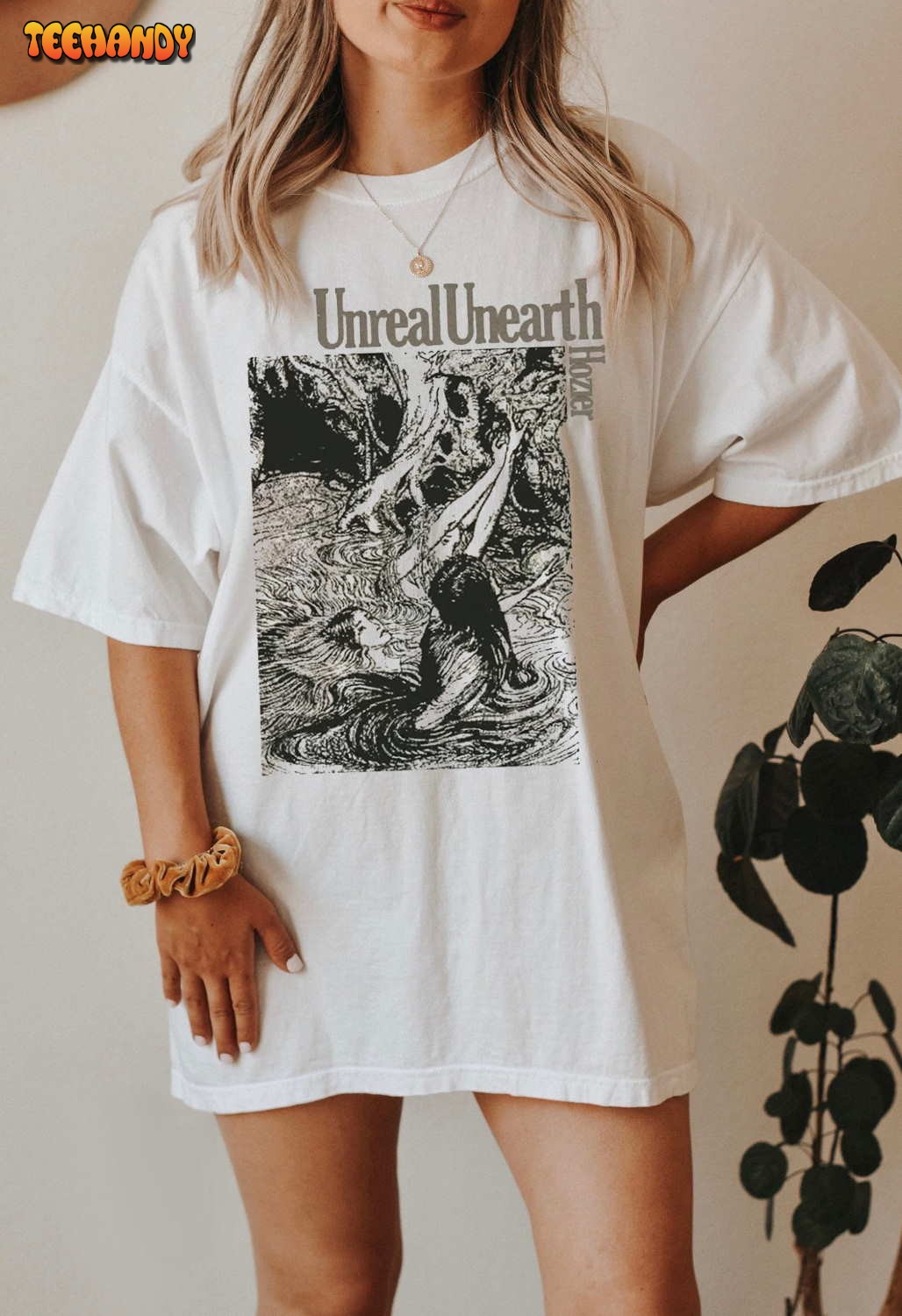 Unreal Unearth T shirt, Hozier Shirt, Vintage Hozier Lyrics Art, Sweashirt