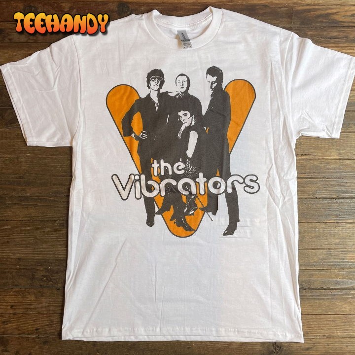 VIBRATORS Band T-Shirt, Vibrators Tour 90s T-Shirt, Vibrators T-Shirt