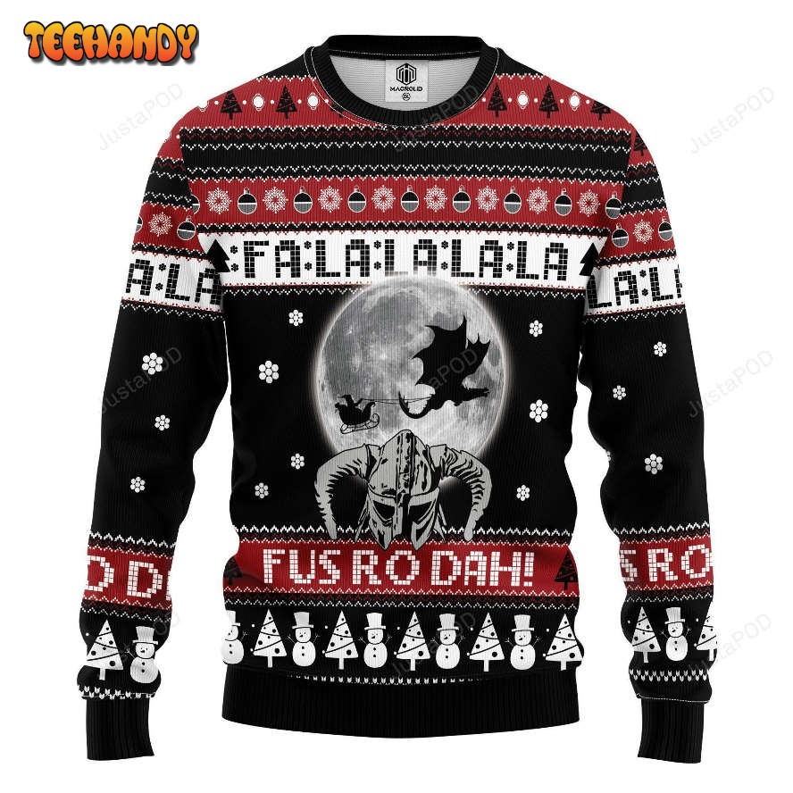 Viking Falala Ugly Christmas Sweater, Ugly Sweater, Christmas Sweaters