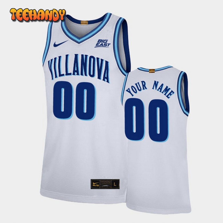 Villanova Wildcats Custom White Limited College Basketball Jersey