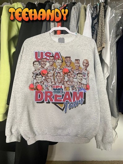 Vintage 1992 USA Dream Team Basketball Crewneck Sweatshirt