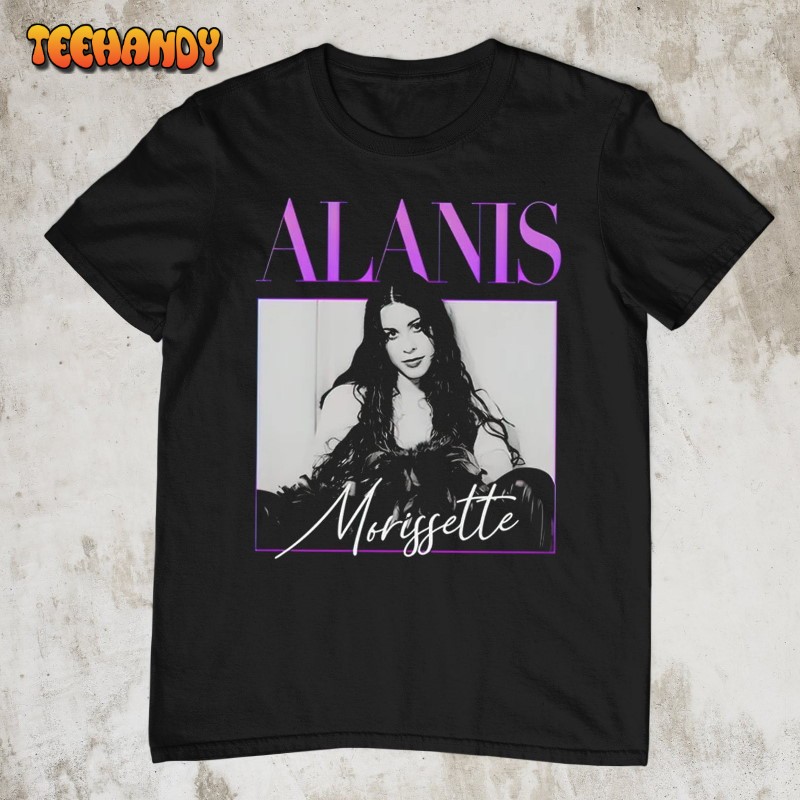 Vintage Alanis Morissette 90s Shirt, Alanis Morissette Tour 2023 Shirt