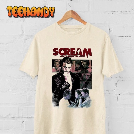 Vintage Billy Loomis Scream Horror Shirt, Retro 90s Scream 1996 Shirt