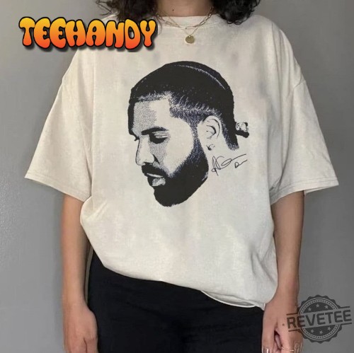 Vintage Drake Rap signature shirt, Drake Merch, Drake Tour 2023 Shirt