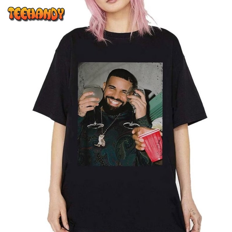 Vintage Drake T-shirt, Drake Graphic Tee, Drake Merch, Drake Rap Shirt